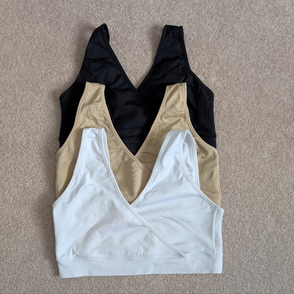 Lemef Nursing Maternity Bras 3 Pack